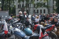 motocykliści na Placu Grotowskiego