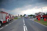 Zderzenie dwóch pojazdów w miejscowości Gwoździany