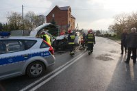 Wypadek w Glinicy